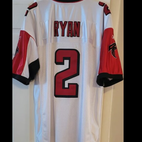 Matt Ryan Reebok Authentic Falcons 2016 Jersey #2 pre-owned stitched 54 2XL rare - Picture 7 of 11